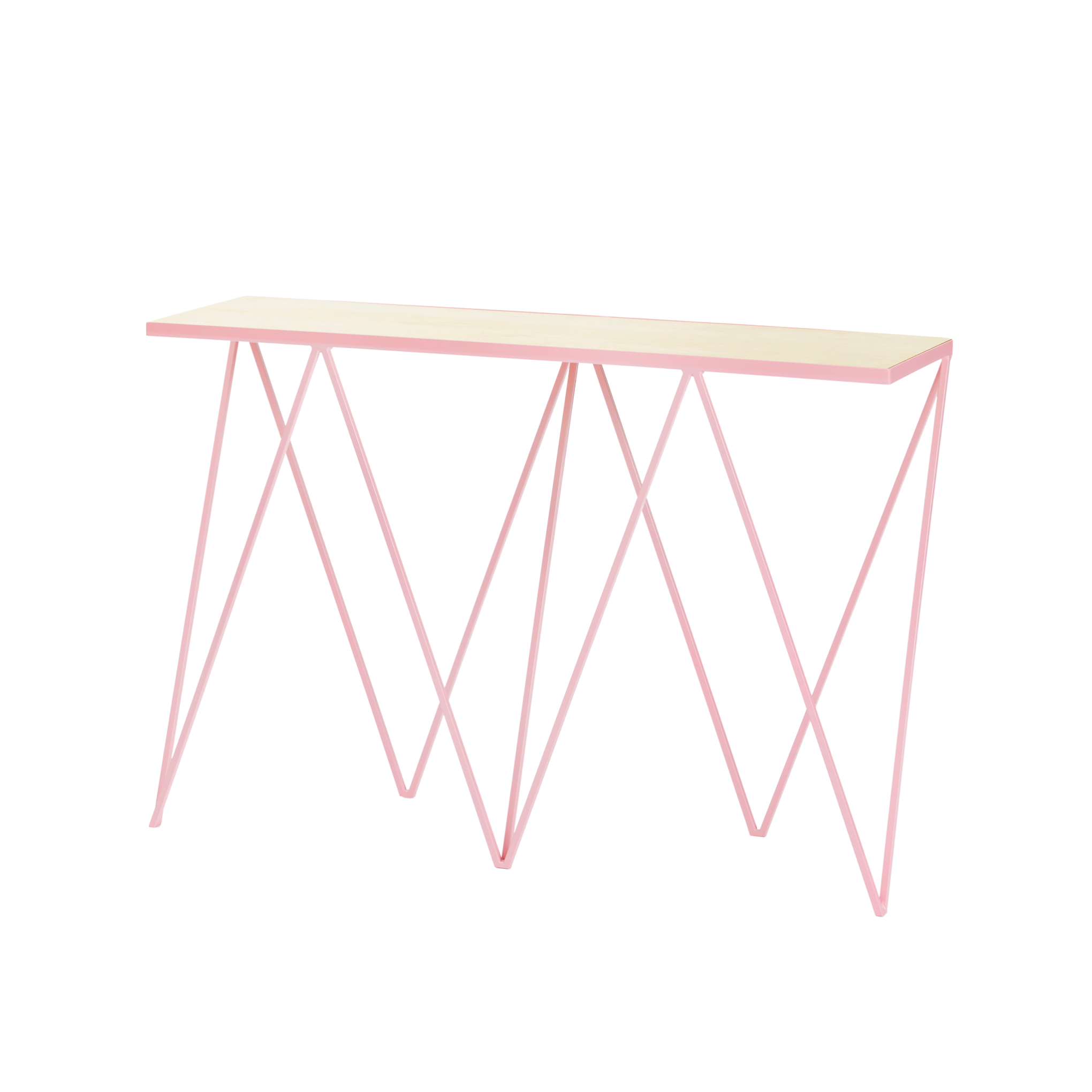 Giraffe Console Table - Birch plywood top